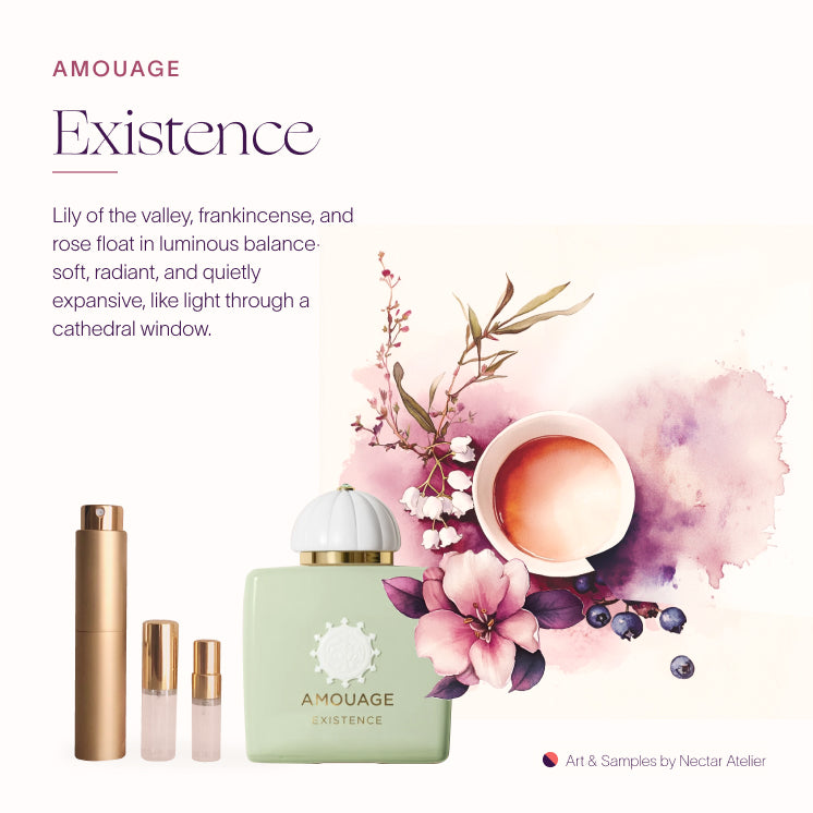 Artful Collage Interpretation of Existence by Amouage sample - Nectar Atelier