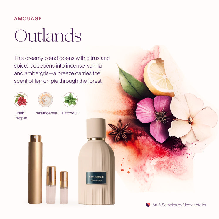 Artful Collage Amouage Outlands Perfume