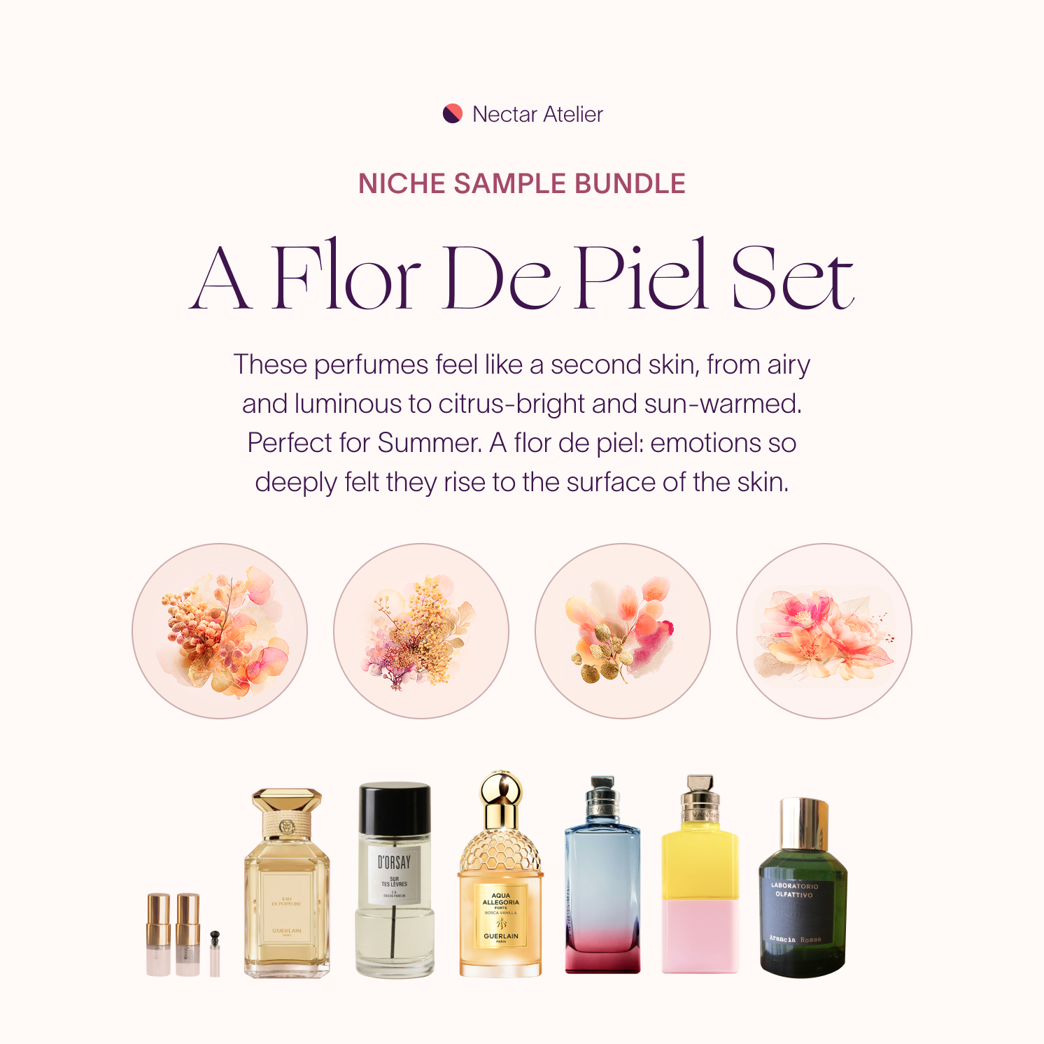 A Flor de Piel Set | Summer Perfume Samples