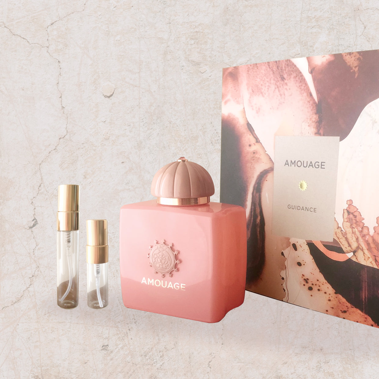 Amouage Guidance Luxe Samples  —  Eco-friendly & Artful