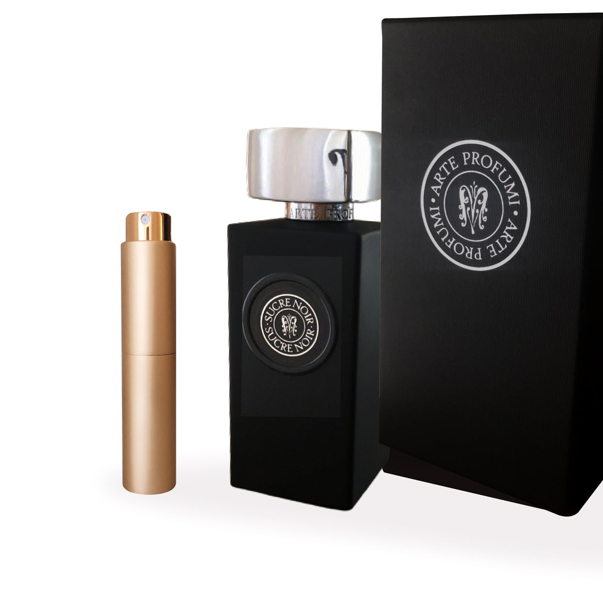 Arte Profumi Sucre Noir | Luxe 10ml Perfume Travel Spray
