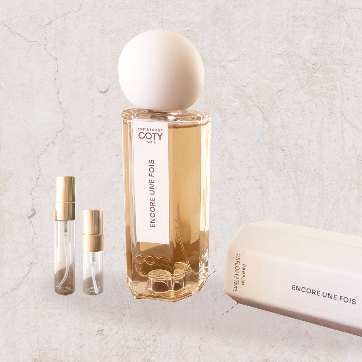 Coty Encore Une Fois Luxe Samples | Artful & Eco-friendly