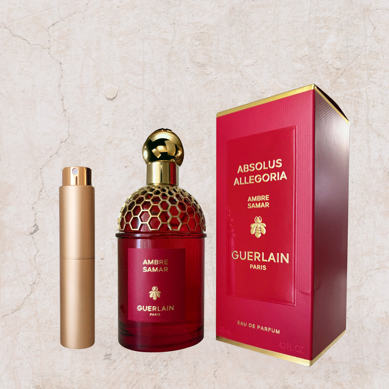 Guerlain Ambre Samar | Luxe 10ml Travel Spray