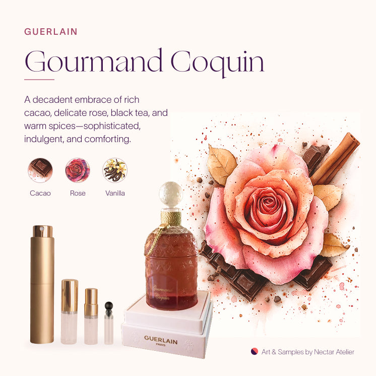 Guerlain Gourmand Coquin Luxe Samples — Artful & Eco-friendly