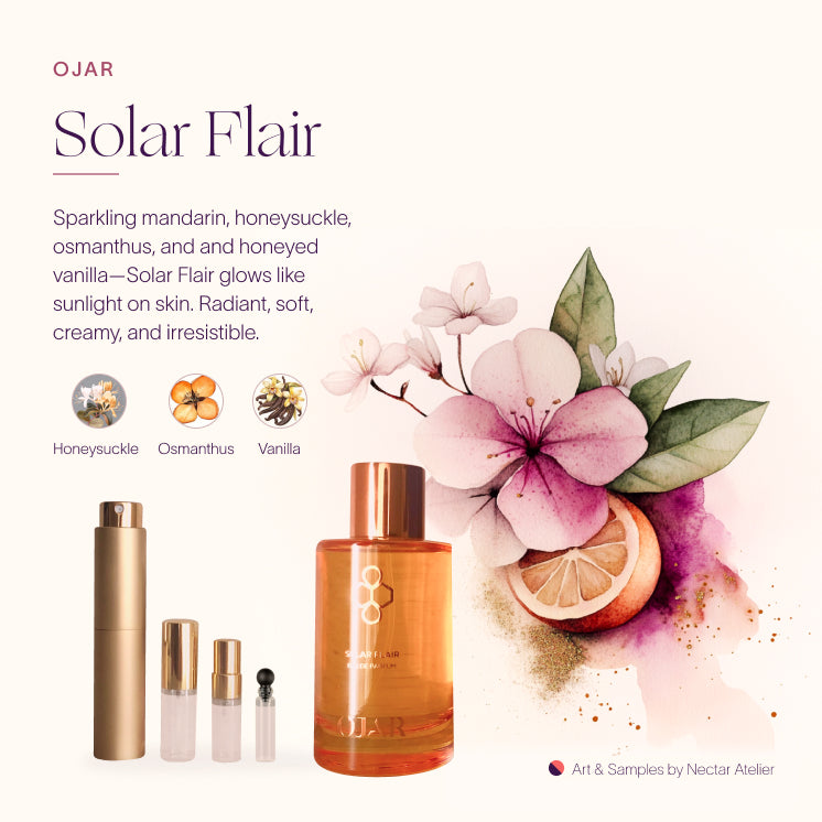 Ojar Solar Flair | Luxe 10ml Travel Spray