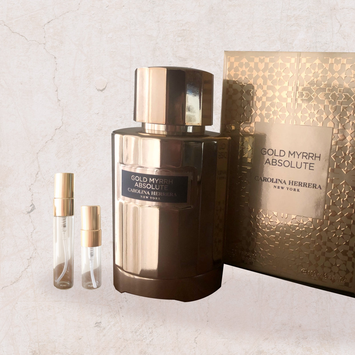 Carolina Herrera Gold Myrrh Absolute Luxe Perfume Sample 2ml/3ml/5ml