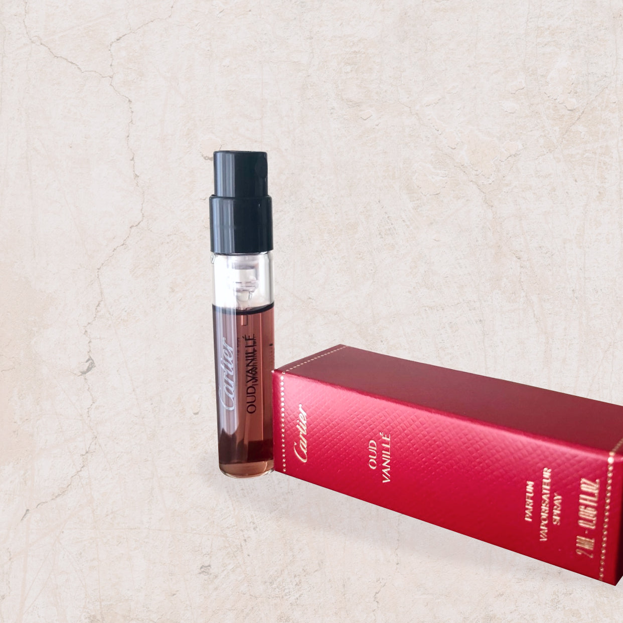 Cartier Oud Vanillé, 2ml Official Sample | In Box