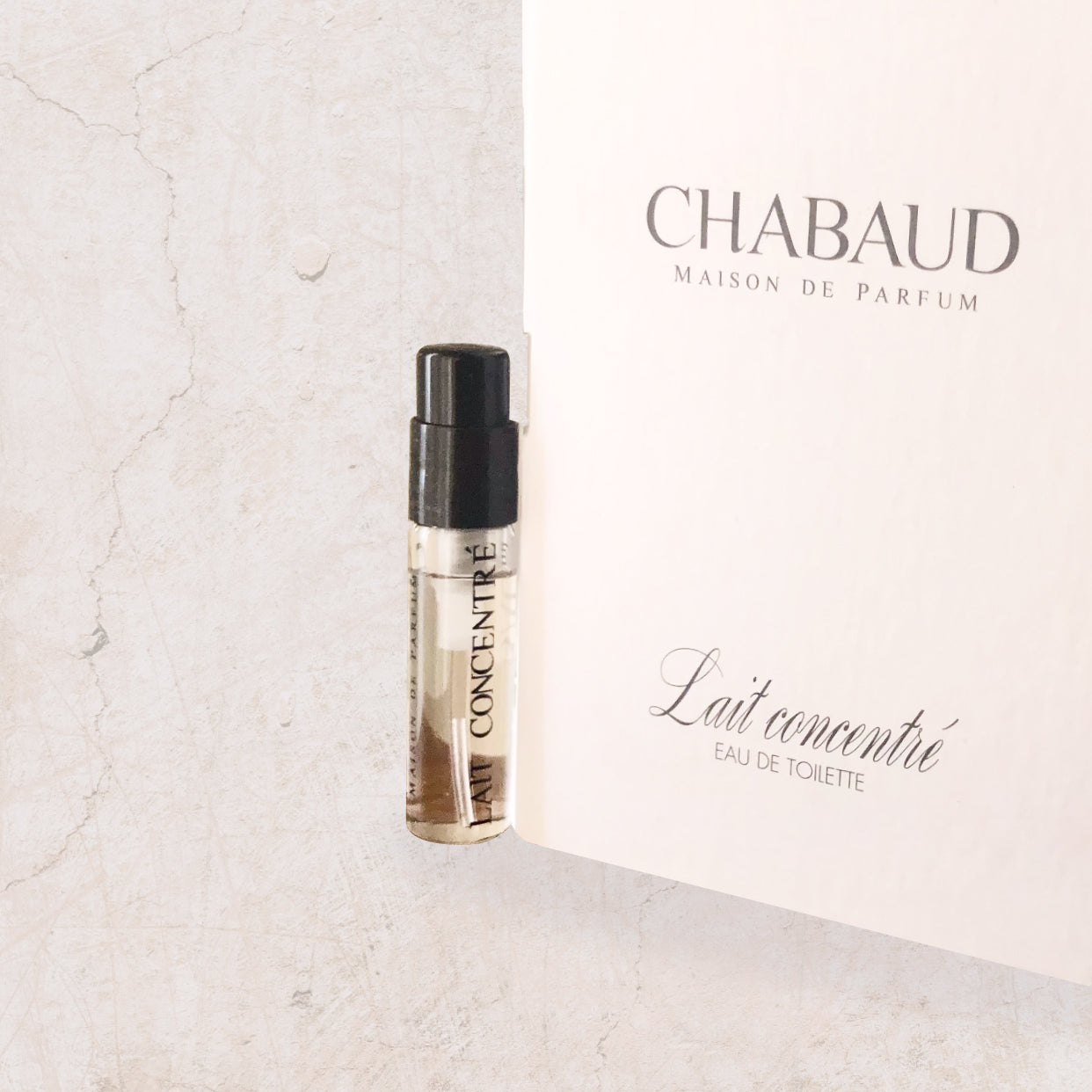 Chabaud Lait Concentré, 2ml Official Sample | Card