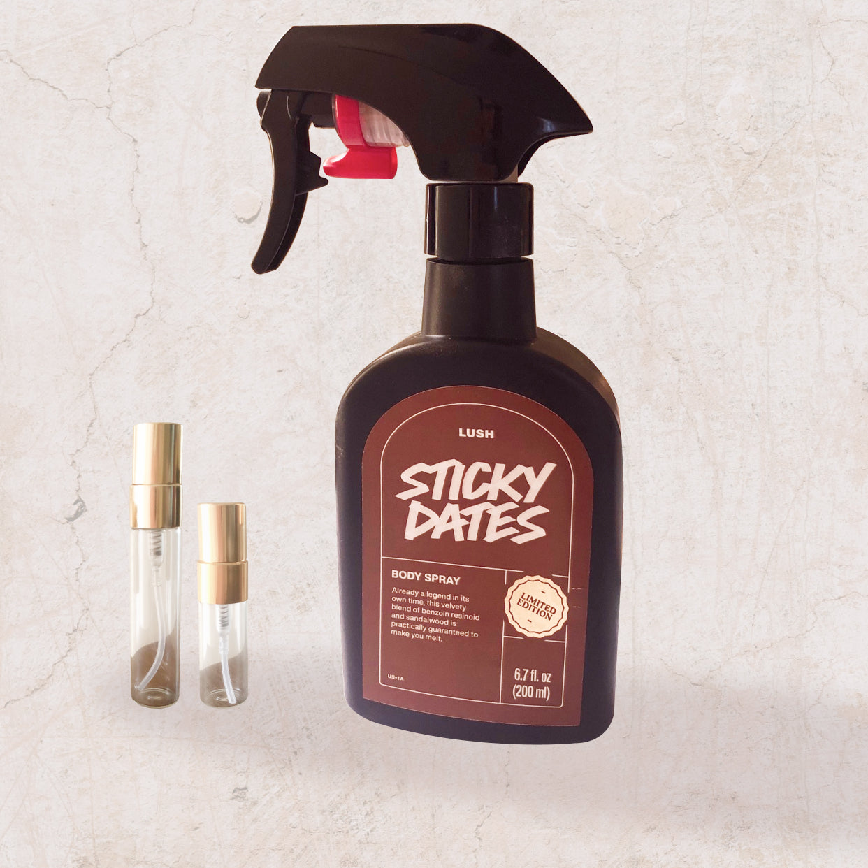 Lush Sticky Dates Samples | Eco-friendly & Artful