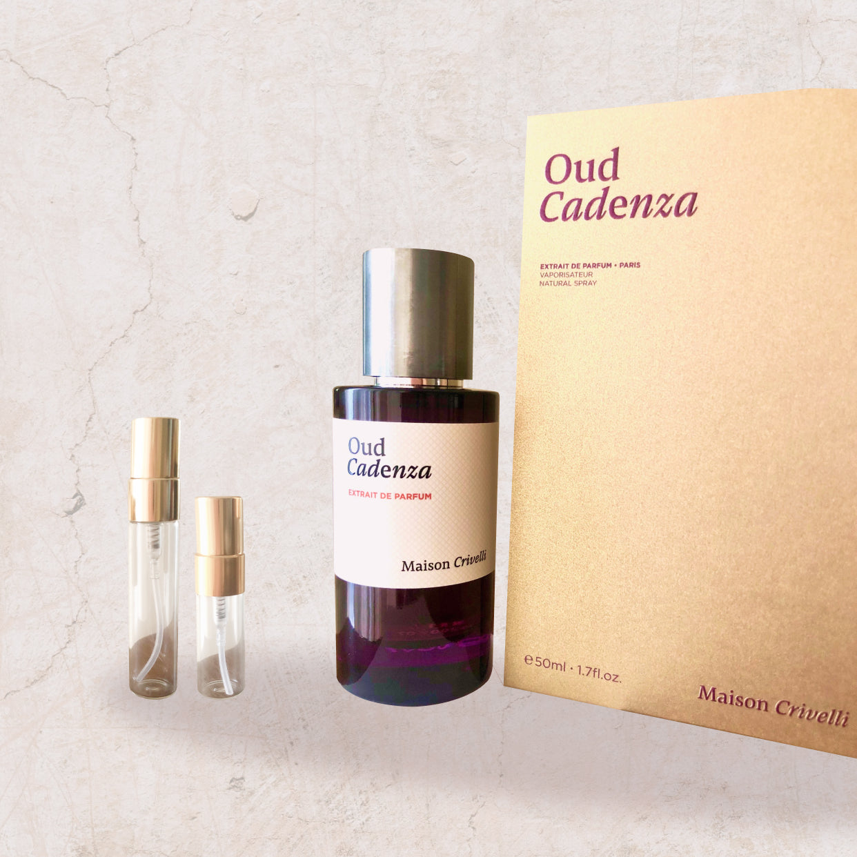 Maison Crivelli Oud Cadenza Luxe Perfume Sample 2ml/3ml/5ml