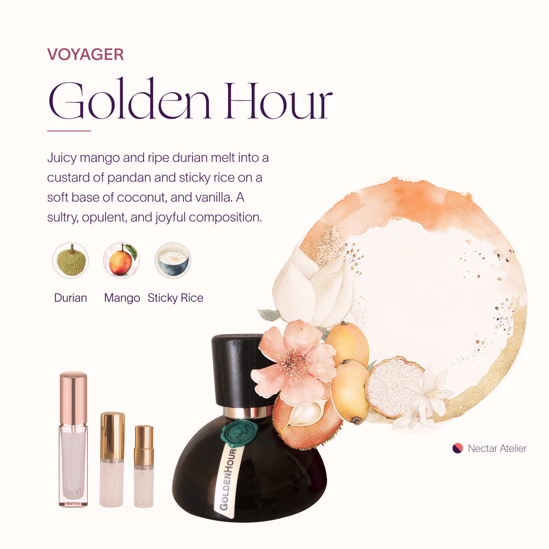Voyager Golden Hour | Luxe Sample by Nectar Atelier