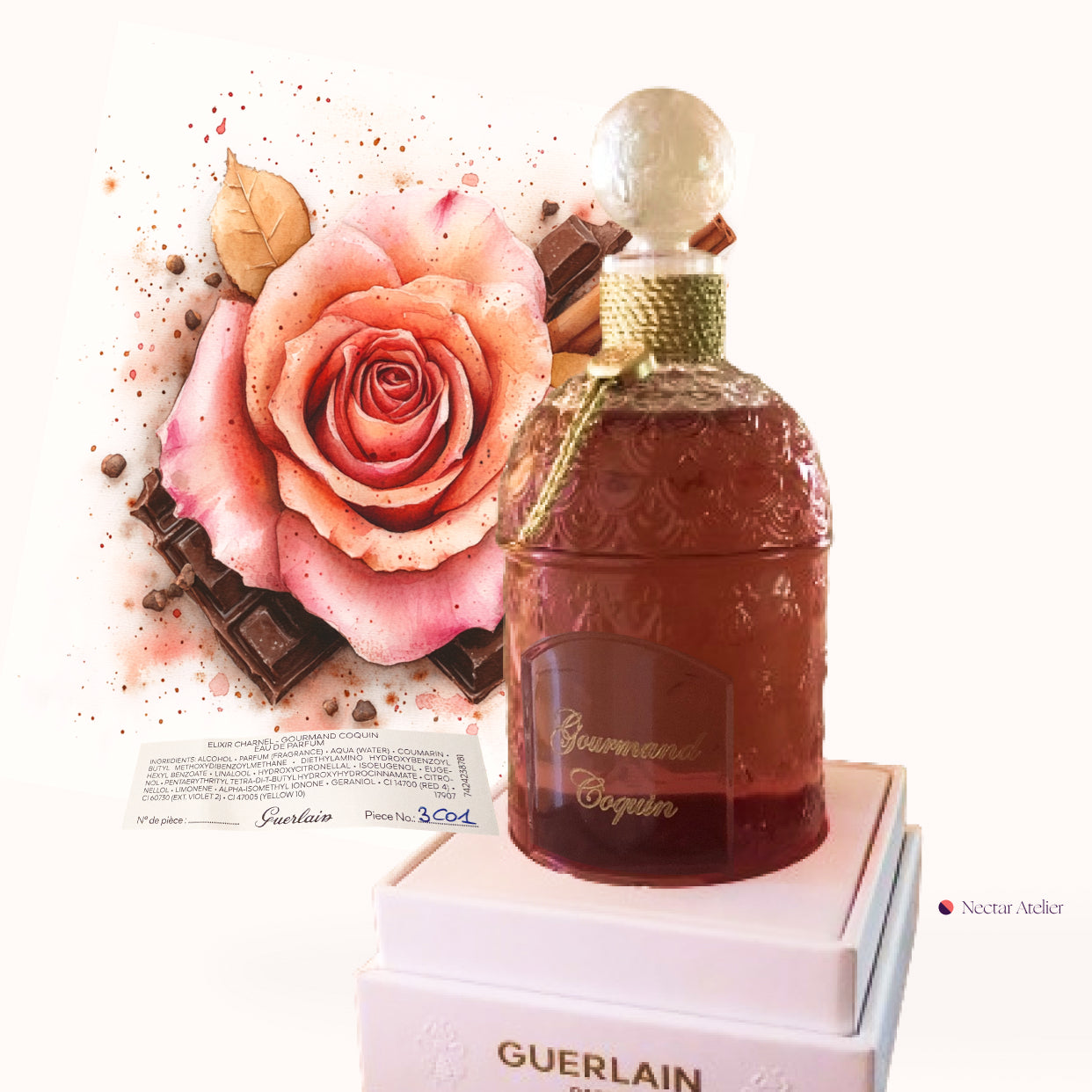 Guerlain Gourmand Coquin EDP 125ml 4.2oz Bee Bottle - Rare