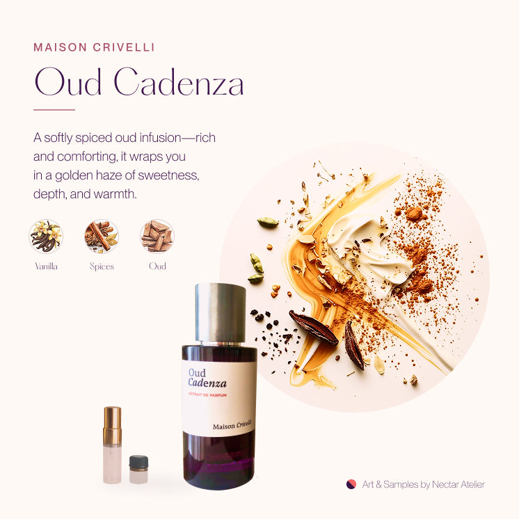 Maison Crivelli Oud Cadenza Luxe 1ml Sample