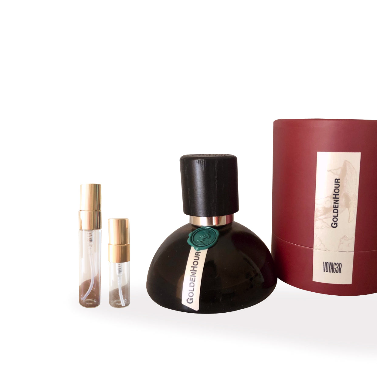 Voyager Golden Hour Luxe Samples  — Eco-friendly & Artful