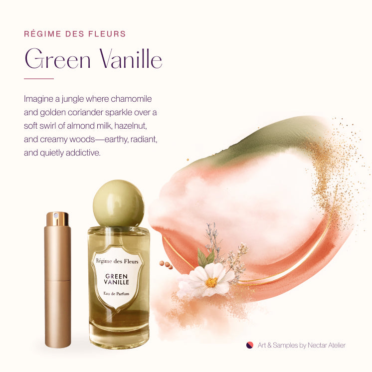 Régime des Fleurs Green Vanille Luxe 10ml Travel Spray