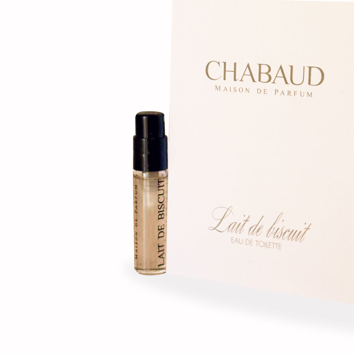 Chabaud Lait de Biscuit, 2ml Official Sample | Card