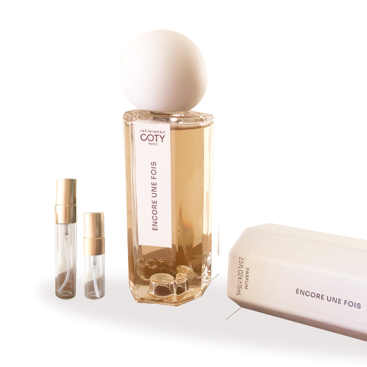 Coty Encore Une Fois Luxe Samples | Artful & Eco-friendly
