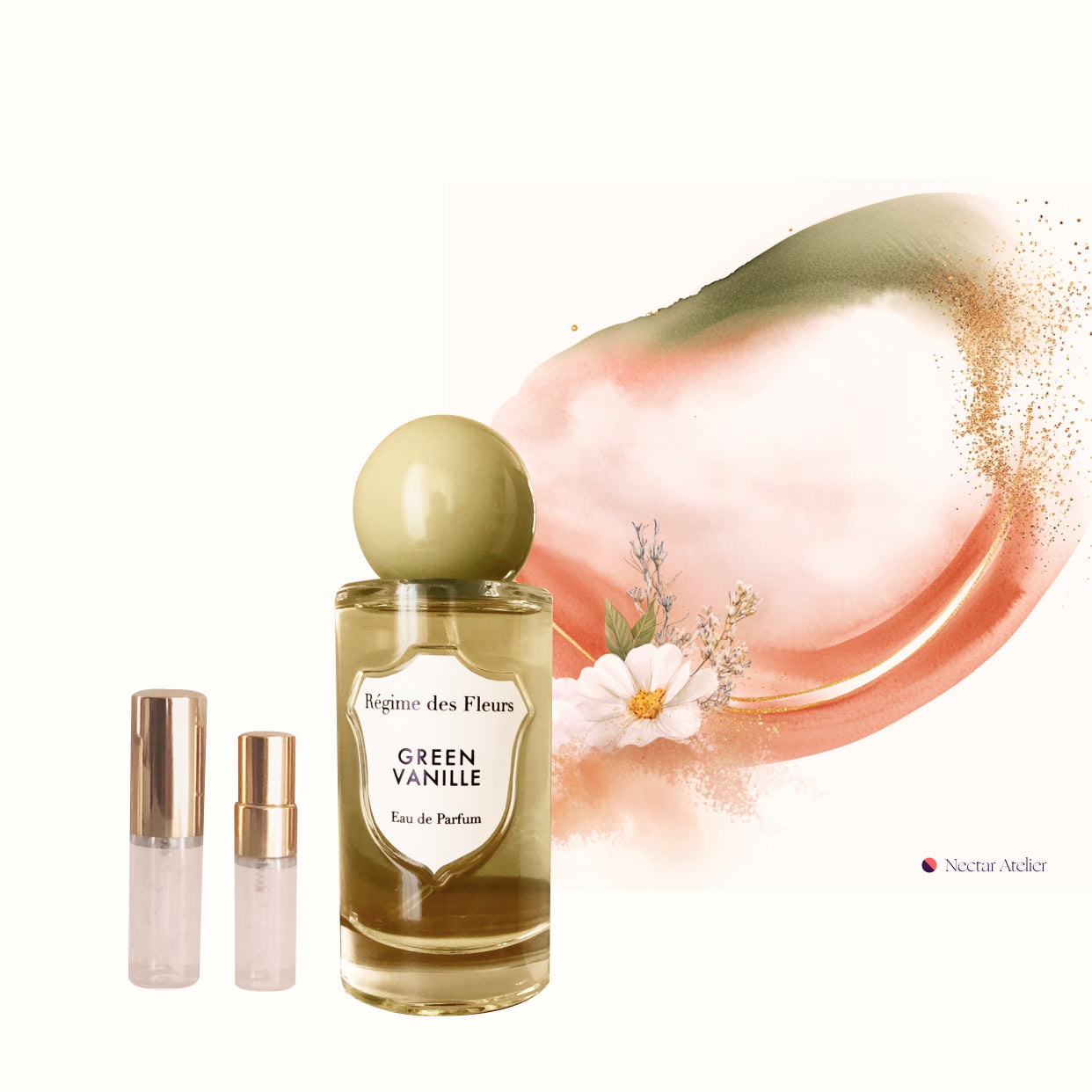 Régime des Fleurs Green Vanille Sample | Nectar Atelier