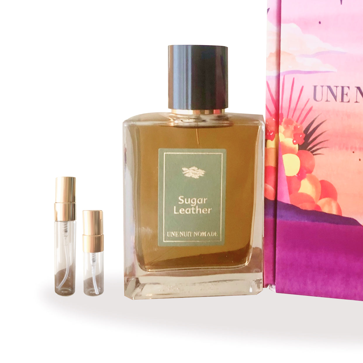 Une Nuit Nomade Sugar Leather Sample — 1ml/2ml/3ml/5ml