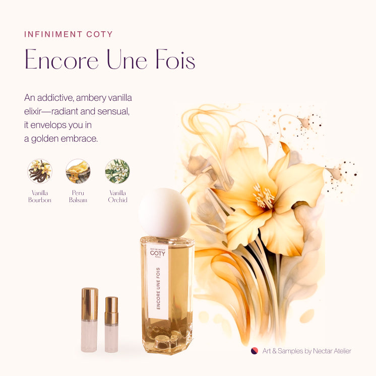 Infiniment Coty Encore Une Fois Sample — 1ml/2ml/3ml/5ml