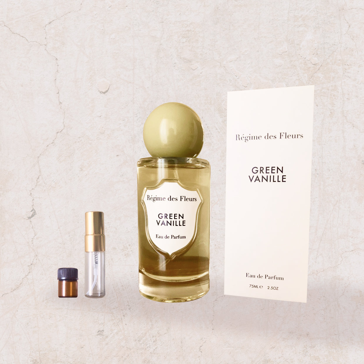 Régime des Fleurs Green Vanille Luxe 1ml Perfume Sample