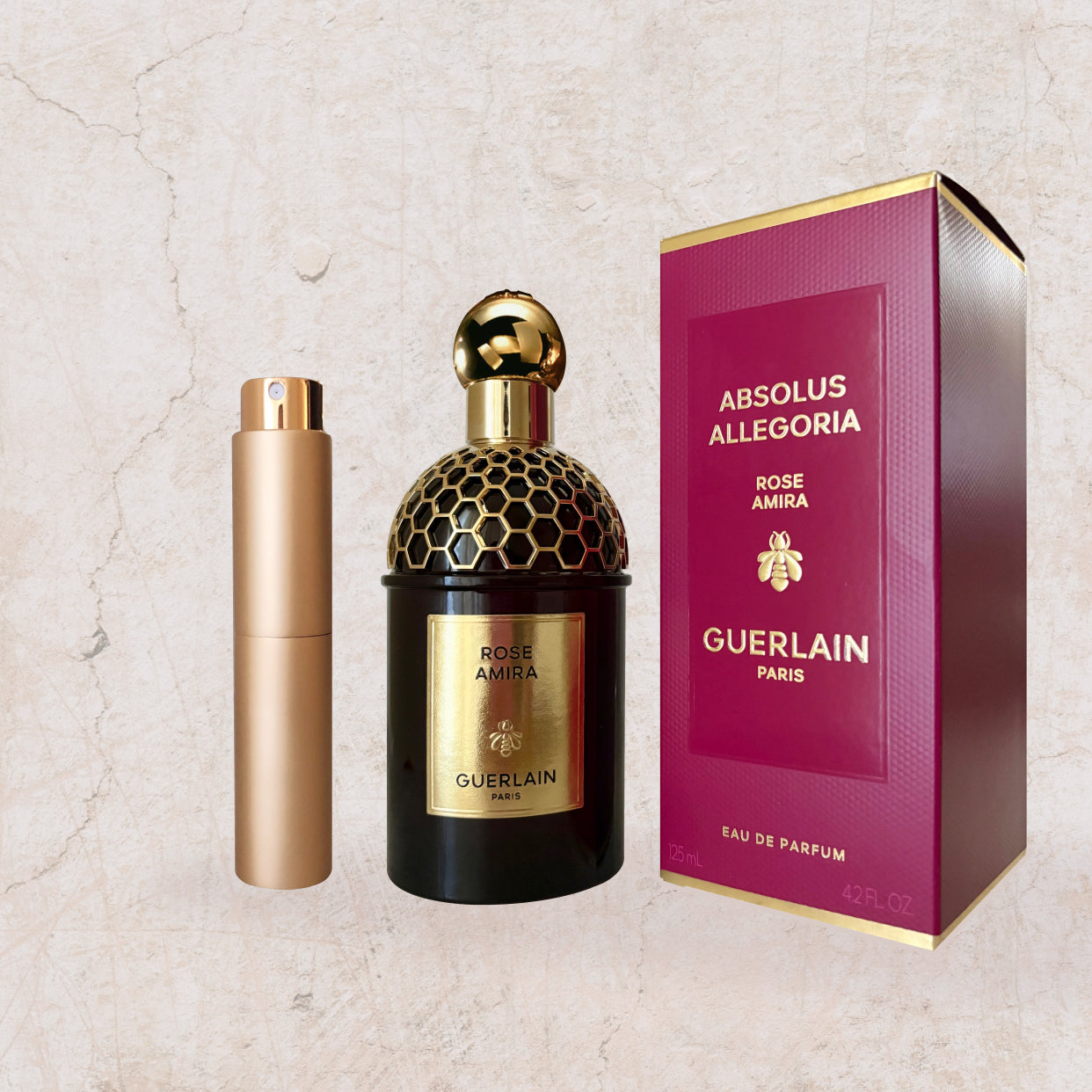 Guerlain Rose Amira | Luxe 10ml Perfume Travel Spray
