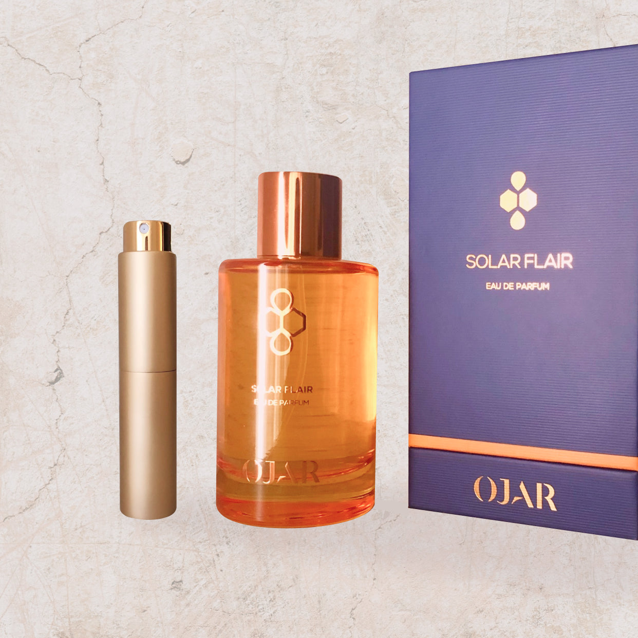 Ojar Solar Flair | Luxe 10ml Travel Spray