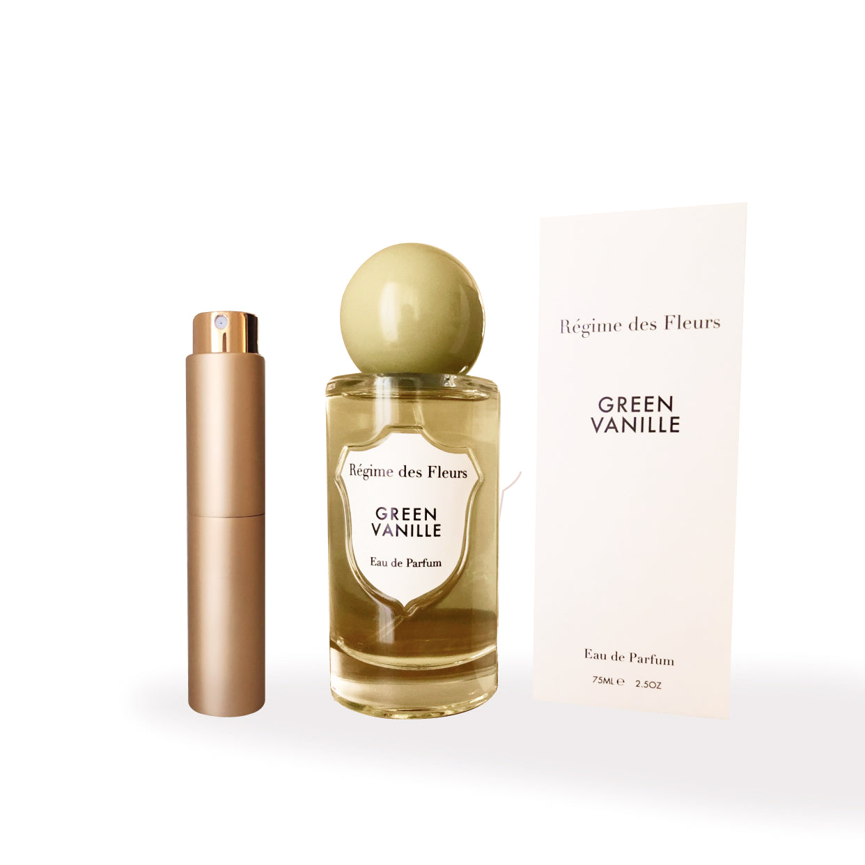 Régime des Fleurs Green Vanille Luxe 10ml Travel Spray
