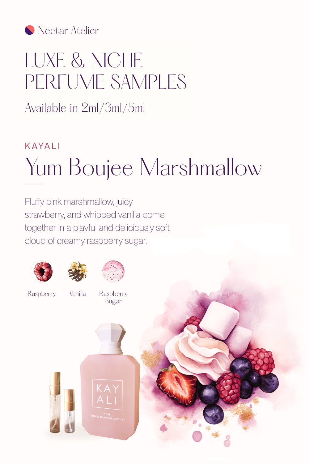 Kayali Yum Boujee Marshmallow Collage
