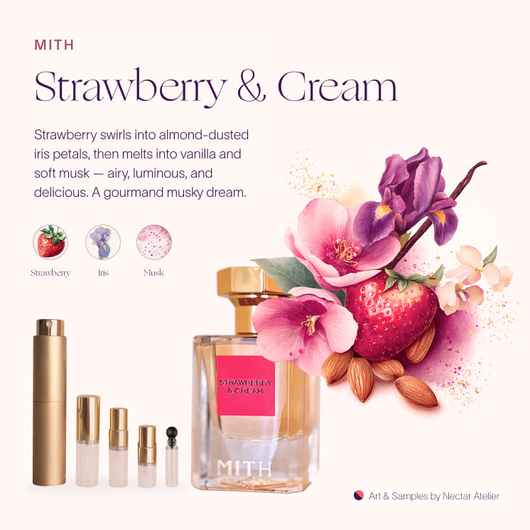 Mith Strawberry & Cream Samples — Eco-friendly & Artful