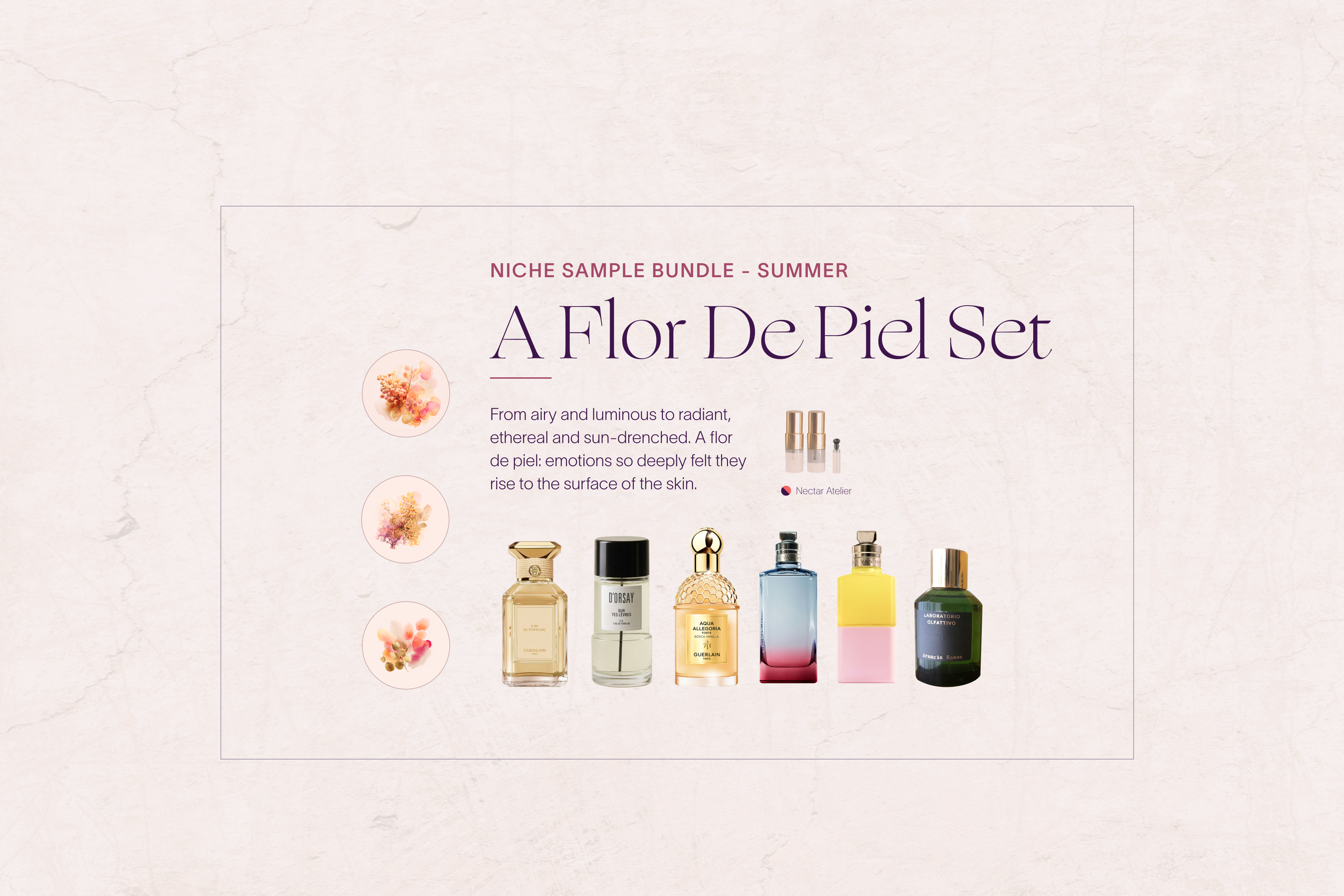 A Flor de Piel Set | Summer Perfume Samples