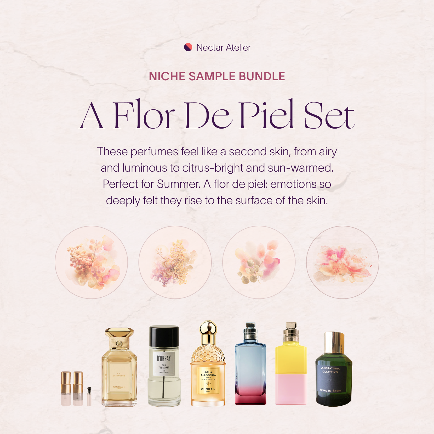 A Flor de Piel Set | Summer Perfume Samples