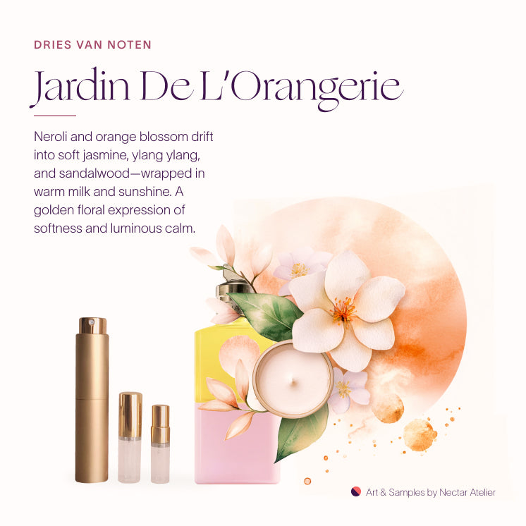 DVN Jardin de L'Orangerie Luxe Samples — Eco-friendly & Artful