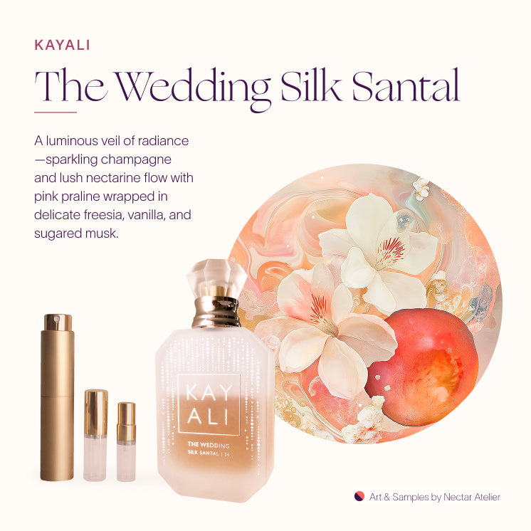 Kayali Silk Santal Samples