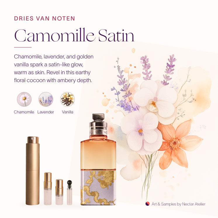 Dries Van Noten Camomille Satin | Artisanal Sample