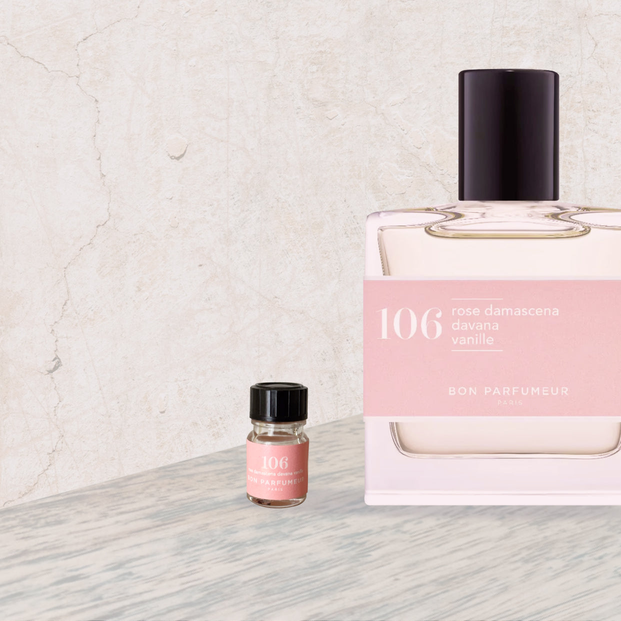 Bon Parfumeur 106 Rose Vanilla, 2.5ml Sample