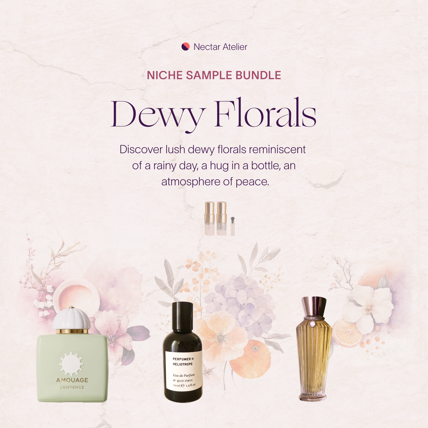 Rainy Florals | Artisanal Sample Set