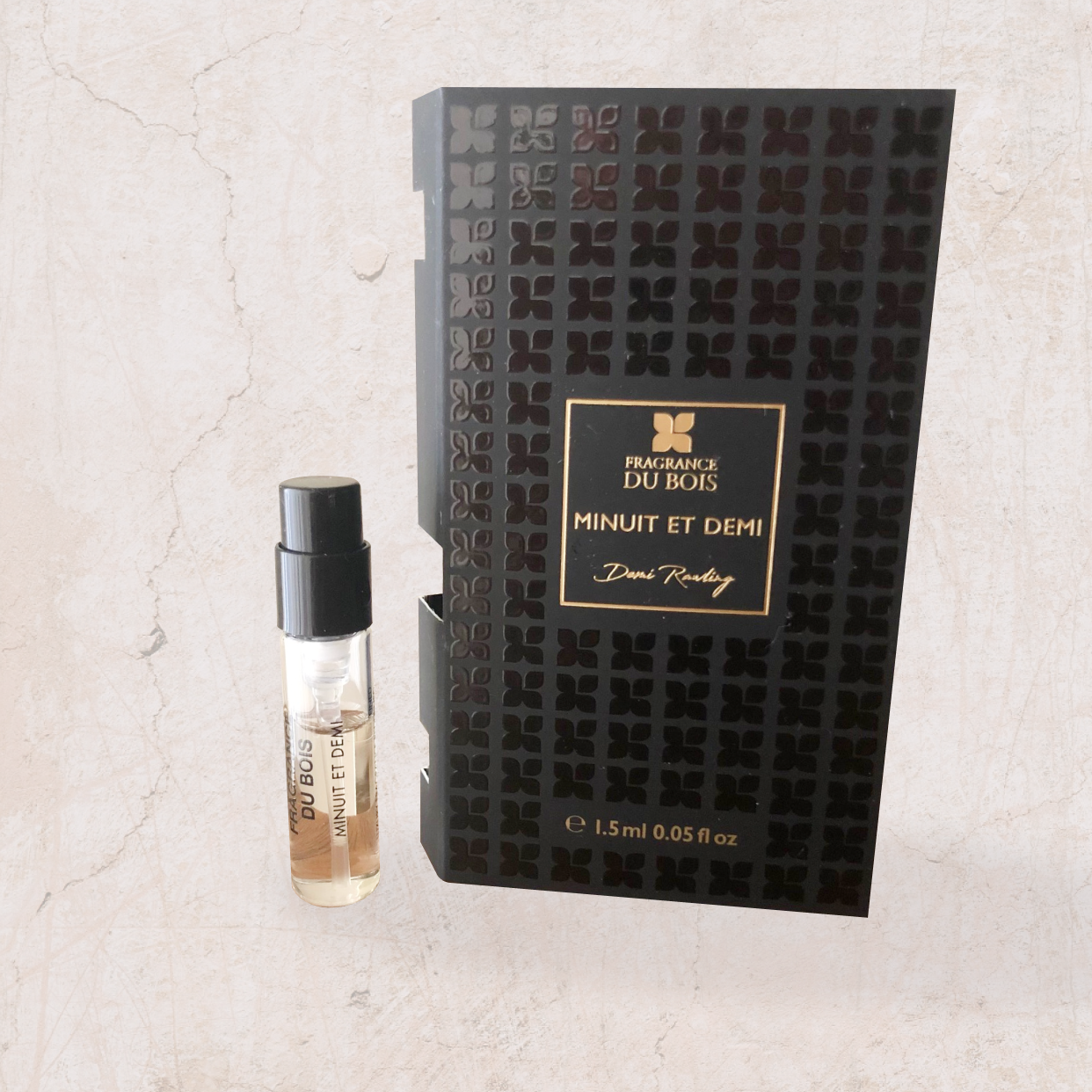 Fragrance Du Bois Minuit et Demi, 1.5ml Official Sample | Card