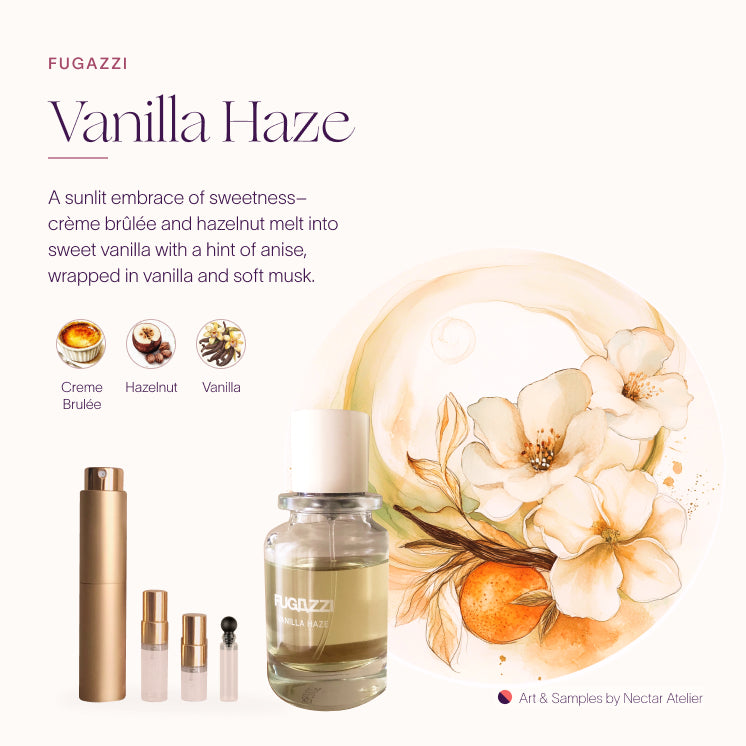 Fugazzi Vanilla Haze | Luxe 10ml Travel Spray