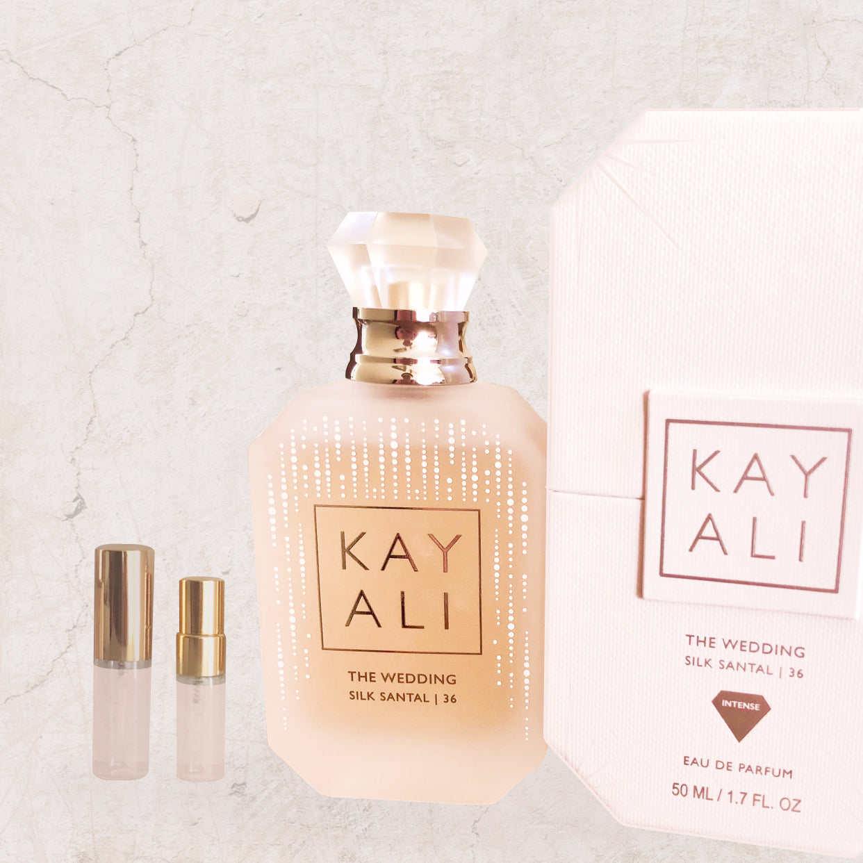 Kayali Silk Santal Samples