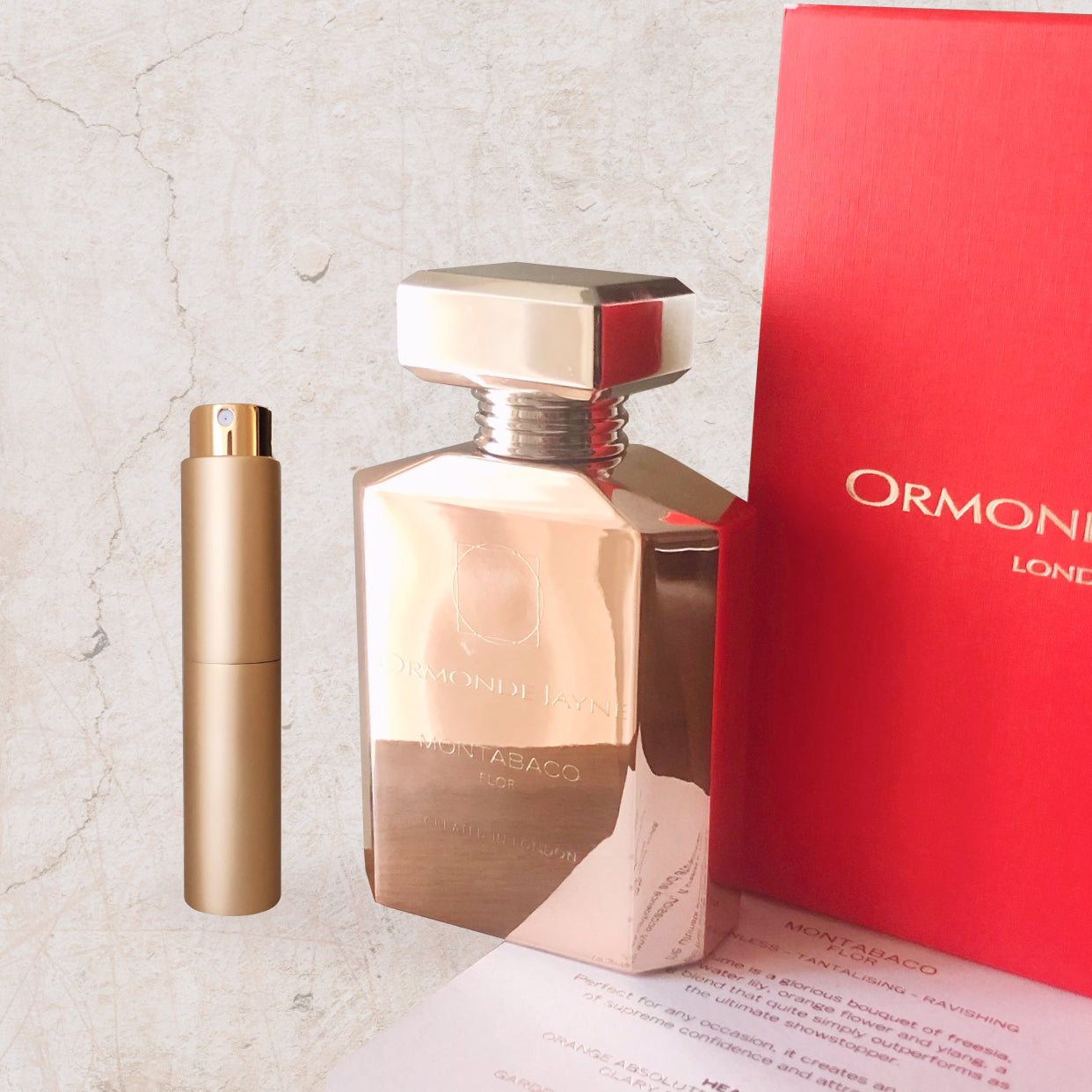 Ormond Jayne Montabaco Flor | Luxe 10ml Perfume Travel Spray