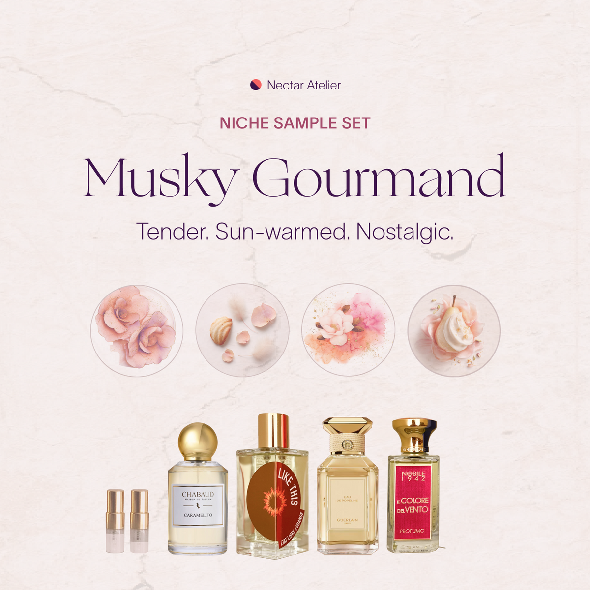 Musky Gourmand Set | Artisanal Perfume