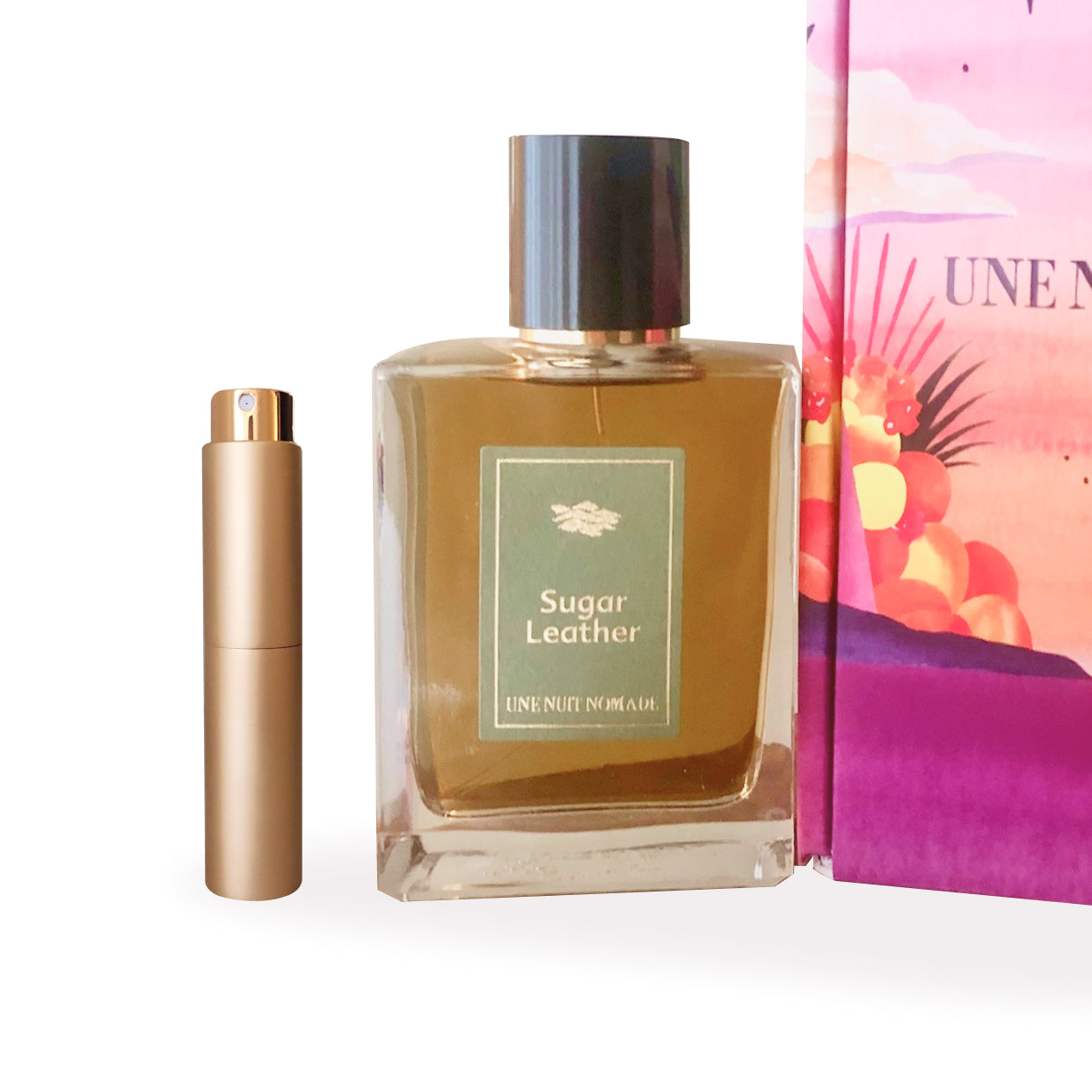 Une Nuit Nomade Sugar Leather | Luxe 10ml Perfume Travel Spray