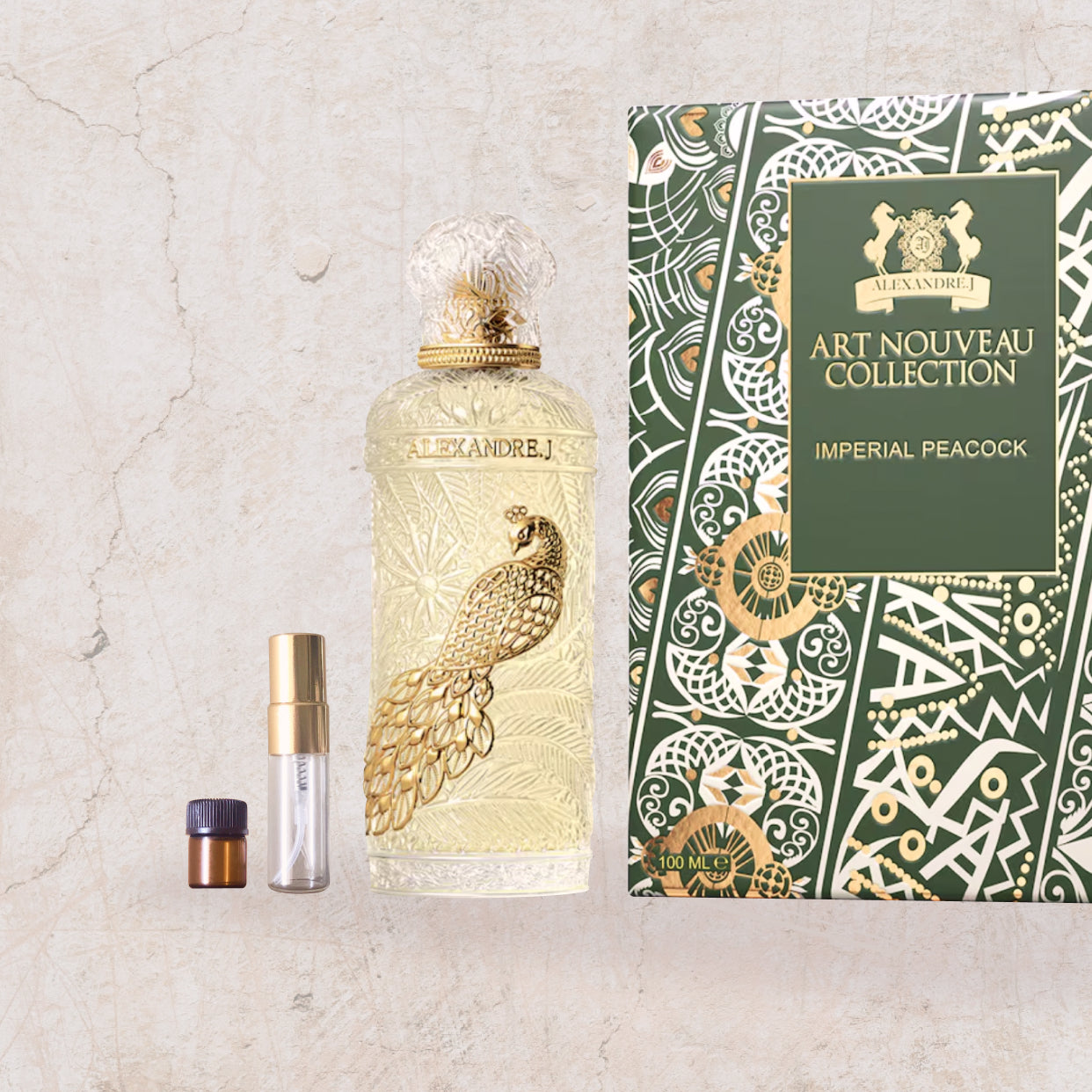 Alexandre J Imperial Peacock Luxe 1ml Perfume Sample