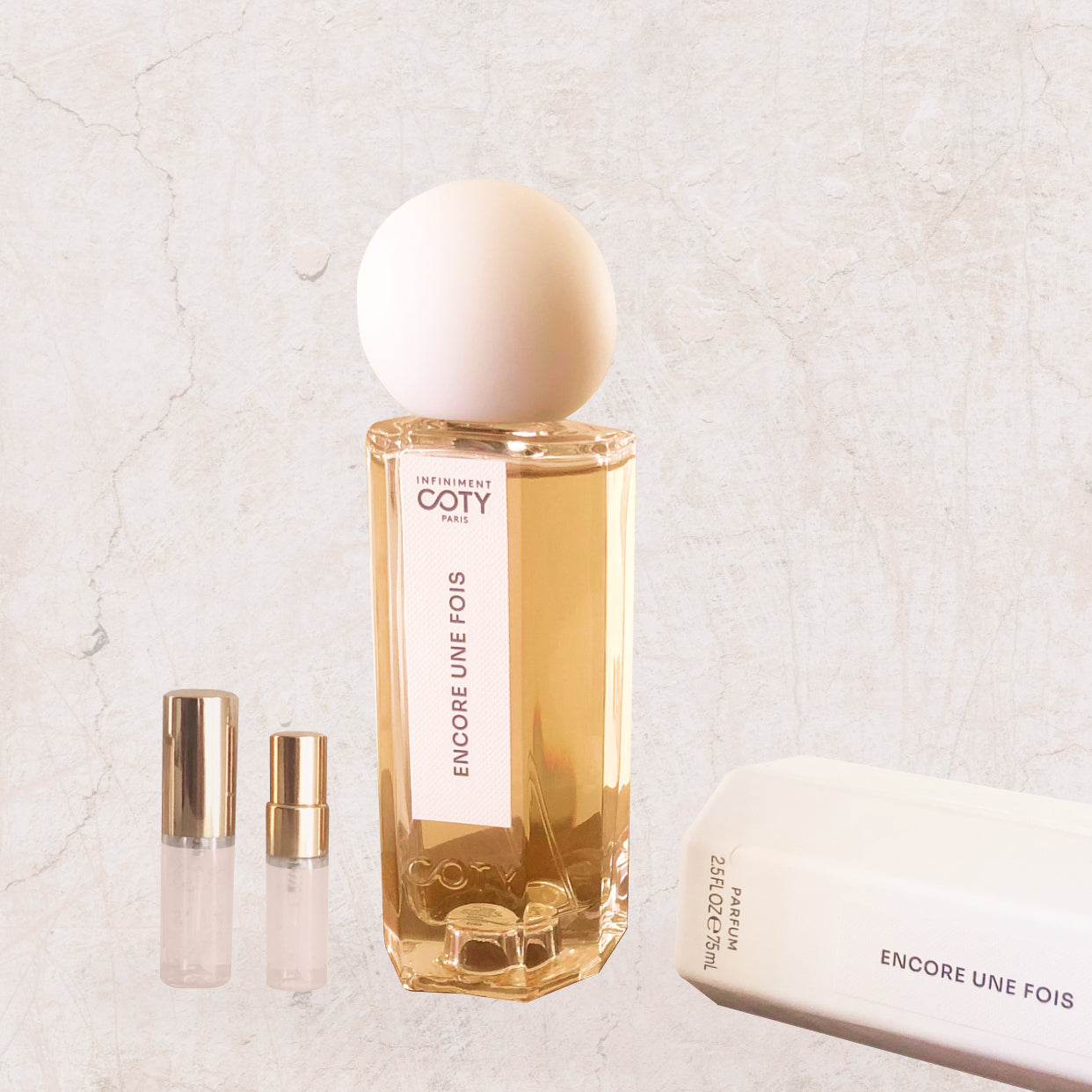 Infiniment Coty Encore Une Fois Sample