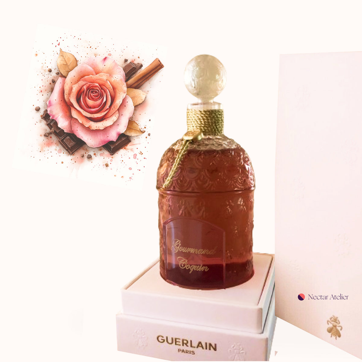 Guerlain Gourmand Coquin EDP 125ml 4.2oz Bee Bottle - Rare - at Nectar Atelier