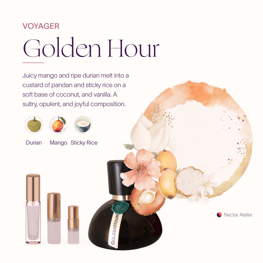 Voyager Golden Hour | Luxe Sample