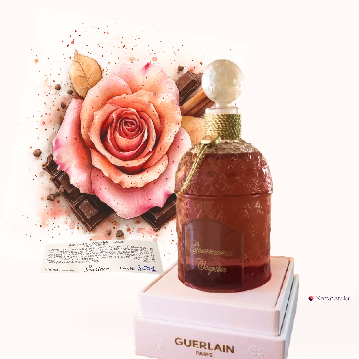 Guerlain Gourmand Coquin EDP 125ml 4.2oz Bee Bottle - Rare