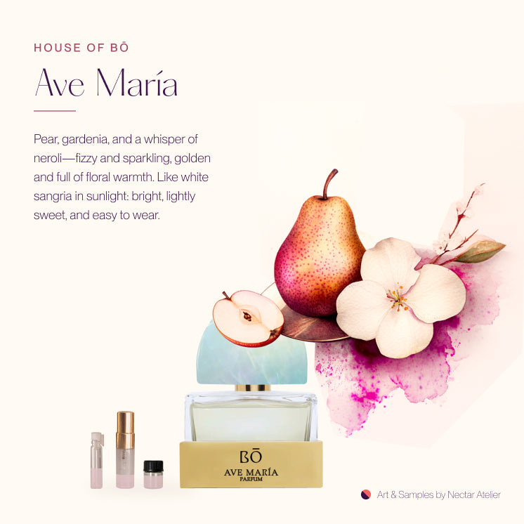 House of Bō Ave Maria Luxe .5ml, 1ml Perfume Sample