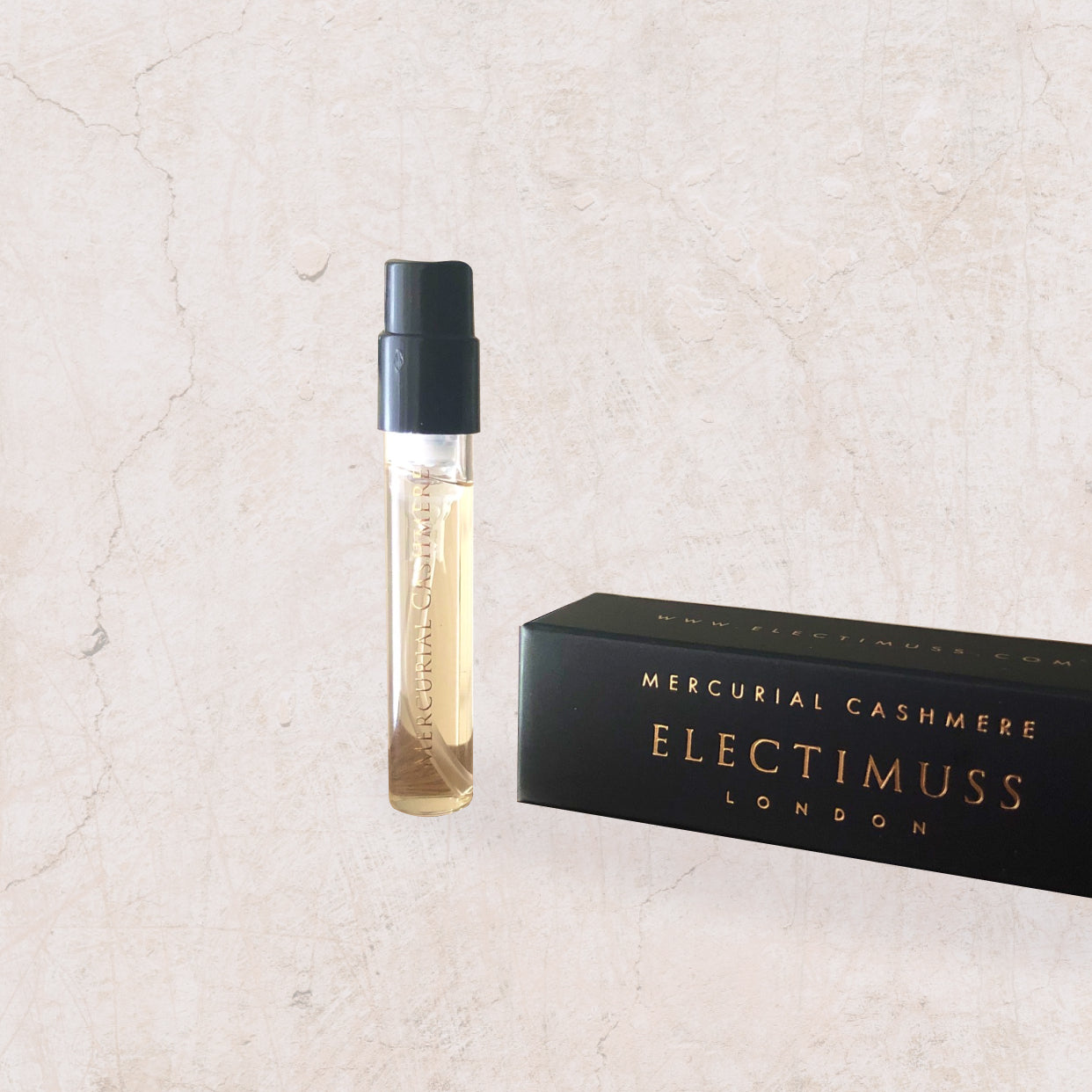 Electimuss Mercurial Cashmere, 1.8ml Sample | In box